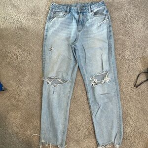 American eagle curvy mom jeans